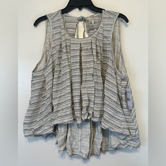 Free people women’s hig/ low hem cotton tank size M, NWT - Picture 6 of 11